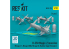 ResKit kit armement Avion RS32-0375 Matra R550 Magic II MISSILES 4 PIÈCES IMPRIMÉES EN 3D 1/32