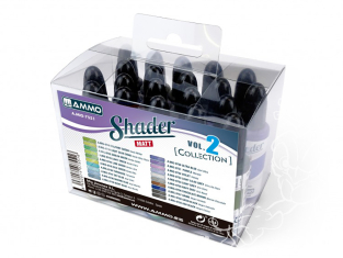 Ammo Mig Collection 7551 Collection Shader Matt Vol.2