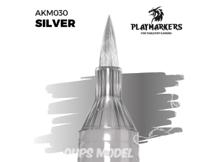 Ak Interactive AKM030 PLAYMARKER ARGENT