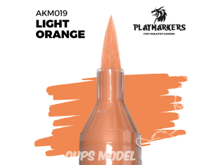 Ak Interactive AKM019 PLAYMARKER ORANGE CLAIR