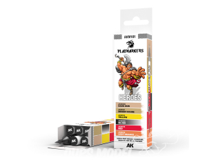 Ak Interactive AKM101 PLAYMARKER SET HEROES