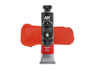 Ak Interactive AKAD014 ARTISTIC DENSE ACRYLIC COLOR ROUGE
