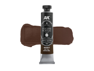 Ak Interactive AKAD017 ARTISTIC DENSE ACRYLIC COLOR TERRE BRUNE