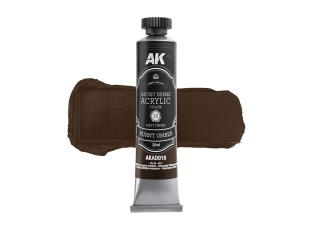 Ak Interactive AKAD018 ARTISTIC DENSE ACRYLIC COLOR TERRE D'OMBRE BRÛLÉE