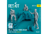 ResKit Figurine RSF32-0052 Conducteur et aviateurs du Jammer MJ-4 MHU-83 B/E, scène 2, 3 pièces imprimées en 3D 1/32