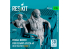 ResKit Figurine RSF35-0004 Conductrice pour tracteur de pont US NAVY A/S32A-49 scène 1 1 piéce imprimé en 3D 1/35