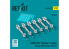 ResKit kit armement Avion RS32-0422 AASM-250 «&nbsp;MARTEAU&nbsp;» 6 pièces imprimées en 3D 1/32