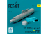 ResKit amelioration RSU32-0086 Réservoir de carburant central de 230 gallons OV-10A, B, C USAF et autres AF 1 pièce 3D 1/48