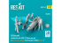 ResKit Figurine RSF32-0049 Mécaniciens d'avions américains avec nacelle de canon SUU-23 de 20 mm 1/32