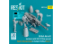 ResKit Figurine RSF32-0050 Mécaniciens d'avions britanniques avec nacelle de canon SUU-23 de 20 mm 1/32