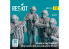 ResKit Figurine RSF32-0030 Maillot marron moderne capitaines d'escadre sous-officiers principaux de ligne d'escadre 4p 3D 1/32