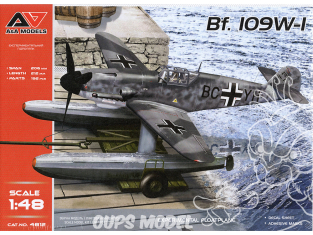AA Models maquette avion 4812 Messerschmitt Bf 109W-1 1/48