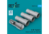 ResKit kit d'amelioration avion RS72-0146 Buses d'échappement B-58 Hustler pour kit Italeri imprimées en 3D 1/72