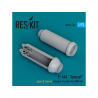 ResKit amelioration RSU72-0131 Tuy&egrave;res d'&eacute;chappement ouvertes et ferm&eacute;es F-14A Tomcat pour kit GWH imprim&eacute;es en 3D 1/72
