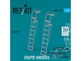 ResKit amelioration RSU72-0289 Échelles d'accès F-105F, G «&nbsp;Thunderchief&nbsp;» 2 pièces imprimées en 3D 1/72