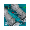 ResKit RSU35-0047 Moteurs CH-54A &laquo; Tarehe &raquo; pour kit ICM imprim&eacute;s en 3D 1/35