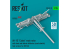 ResKit RSU35-0033 Rotor principal AH-1G Cobra déflecteur de poussière, débris, boucliers anti-sable, late kit ICM 3D 1/35