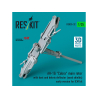 ResKit RSU35-0032 Rotor principal AH-1G Cobra d&eacute;flecteur de poussi&egrave;re, d&eacute;bris, boucliers anti-sable, early kit ICM 3D 1/35