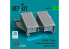 ResKit RSU35-0051 Séparateur de particules d'air pour moteur CH-54A « Tarhe » (EAPS) pour kit ICM 3D 1/35