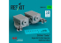 ResKit RSU35-0051 Séparateur de particules d'air pour moteur CH-54A « Tarhe » (EAPS) pour kit ICM 3D 1/35
