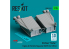ResKit RSU35-0051 Séparateur de particules d'air pour moteur CH-54A « Tarhe » (EAPS) pour kit ICM 3D 1/35