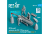 ResKit Figurine RSF72-0049 Mécaniciens d'avions américains avec nacelle de canon Suu-23 de 20 mm imprimées en 3D 1/72