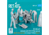 ResKit Figurine RSF72-0049 Mécaniciens d'avions américains avec nacelle de canon Suu-23 de 20 mm imprimées en 3D 1/72