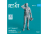 ResKit avion RSF72-0042 Pilote Femme d'A-7 Corsair II en position debout type 1 1p imprimé en 3D 1/72