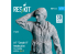 ResKit avion RSF72-0042 Pilote Femme d'A-7 Corsair II en position debout type 1 1p imprimé en 3D 1/72