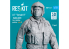 ResKit avion RSF72-0041 Pilote masculin d'A-7 Corsair II en position debout type 2 1p imprimé en 3D 1/72