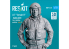 ResKit avion RSF72-0040 Pilote masculin d'A-7 Corsair II en position debout type 1 1p imprimé en 3D 1/72
