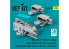 ResKit amelioration RSU32-0060 Cockpit OV-10A,C "Bronco" Édition de base avec décalcomanies 3D kit Kitty Hawk 3D 1/32