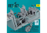 ResKit amelioration RSU32-0060 Cockpit OV-10A,C "Bronco" Édition de base avec décalcomanies 3D kit Kitty Hawk 3D 1/32