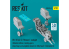 ResKit amelioration RSU32-0061 Cockpit OV-10A,C "Bronco" Édition de base avec décalcomanies 3D kit Kitty Hawk 3D 1/32