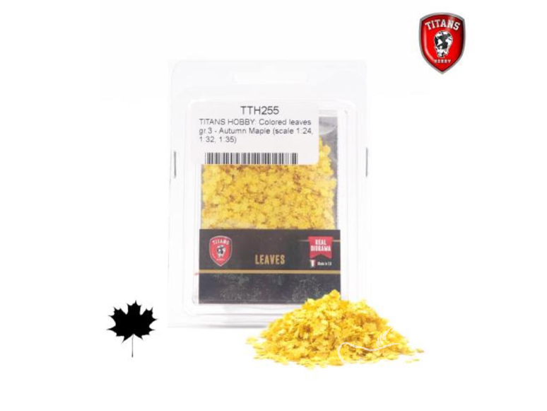 Titans Hobby végéation TTH255 Feuilles colorées 3g - Erable automne 1/24 - 1/32 - 1/35