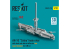 ResKit RSU32-0176 Rotor principal AH-1G Cobra déflecteur de poussière, débris, boucliers anti-sable, late kit ICM 3D 1/32