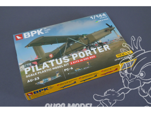 BPK maquette avion 14404 Pilatus Porter AU-23 and PC-6 1/144
