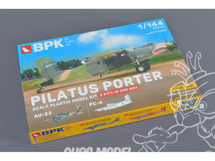 BPK maquette avion 14403 Pilatus Porter AU-23 and PC-6 1/144