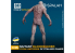Spalah kit figurine SP15435 suceur de sang mutant de l'univers du jeu STALKER SPALAH 1/35