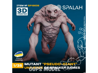 Spalah kit figurine SP15635 mutant « Pseudogiant » de l'univers du jeu STALKER SPALAH 1/35
