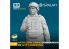 Spalah kit figurine SP13835 commandant du calcul d'artillerie de l'obusier M777 SPALAH 1/35