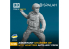 Spalah kit figurine SP13735 Assistant de chargement d'obusier M777 SPALAH 13735, calcul d'artillerie 1/35