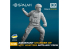 Spalah kit figurine SP13735 Assistant de chargement d'obusier M777 SPALAH 13735, calcul d'artillerie 1/35