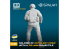 Spalah kit figurine SP13535 soldat d'artillerie avec obus (155 mm) 1/35