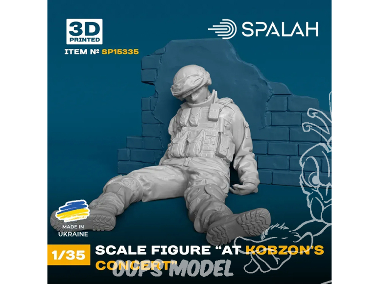Spalah kit figurine SP15335 Au concert de Kobzon 1/35