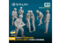 Spalah kit figurine SP14235 équipage d'artillerie de l'obusier M777 1/35