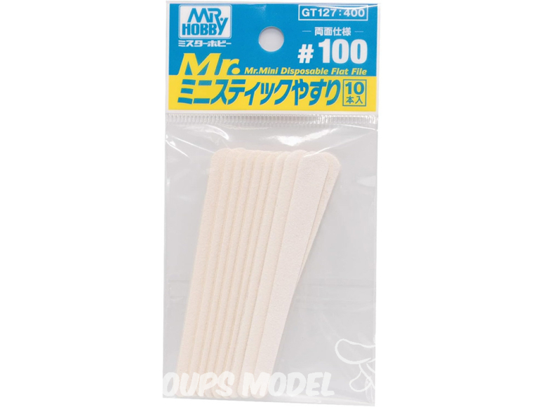 Hasegawa outillage GT127 10 Limes Râpes Blanche 100/100