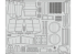 EDUARD photodecoupe avion Big33166 Messerschmitt Bf 109F-2 Hobby 2000 / Hasegawa 1/32