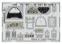 EDUARD BigEd photodecoupe avion BIG49444 Messerschmitt Bf 109E-3 Hobby Boss 1/48