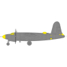 Eduard Express Mask EX1117 B-26G Marauder TFace Icm 1/48